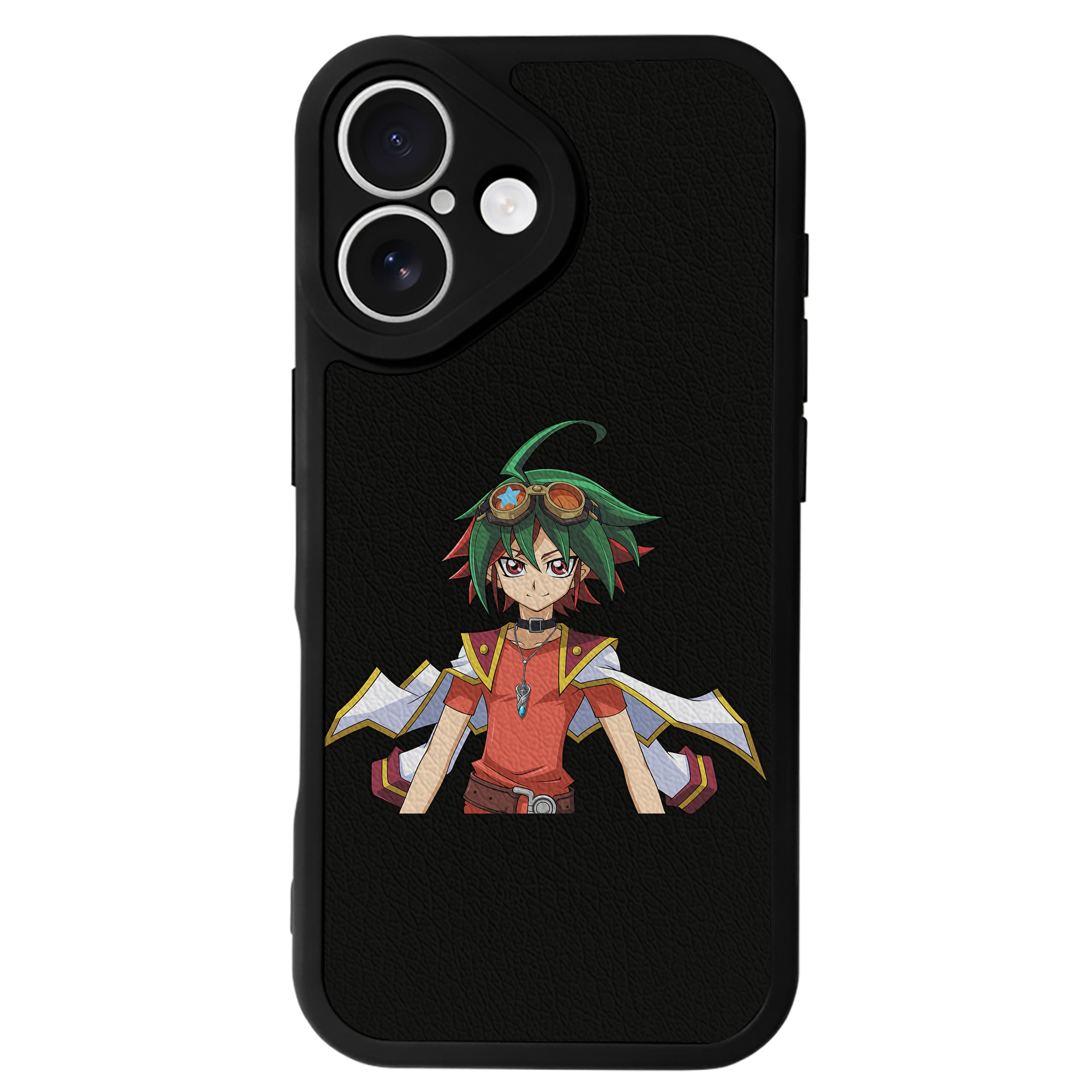 遊☆戯☆王 Yu-Gi-Oh! 【iPhone 16シリーズ対応】シリコンスマホケース（レザー調） 材質：シリコン